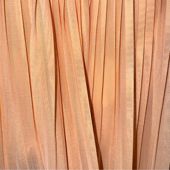 Lululemon Mesh Pleats Mid-Rise Mini Tennis Skirt Summer Glow Peach 4🍑 - Picture 8 of 12